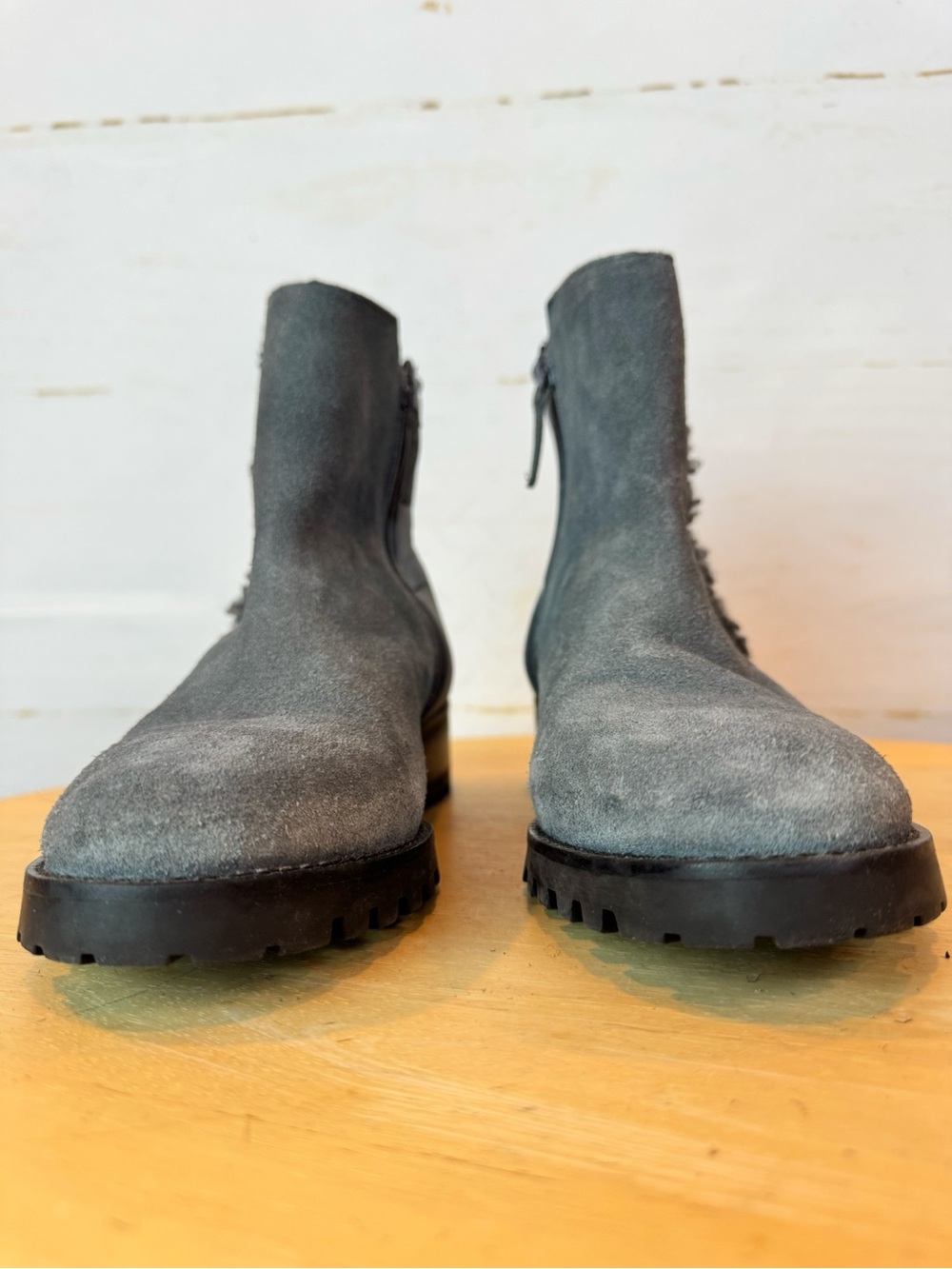 Talbots | Gray Combo Bootie, 8.5 - Picture 5 of 12